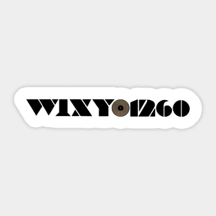 WIXY 1260. Radio Station. Cleveland, Ohio Sticker